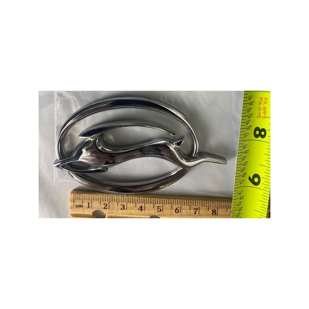 Chevrolet Impala Front Grille Emblem Chrome Leaping Deer Logo 2000-2005 8th Gen